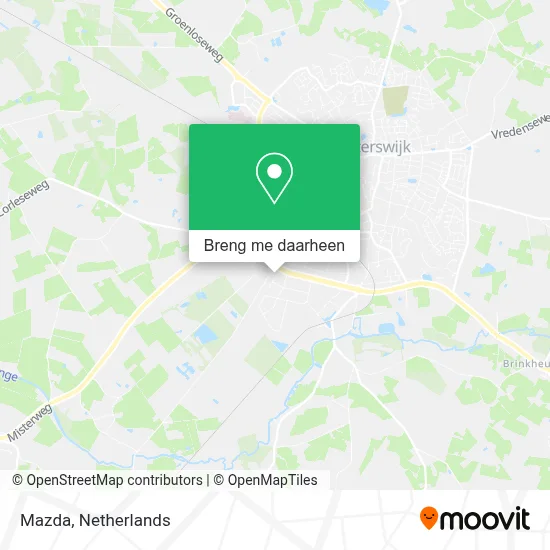 Mazda kaart