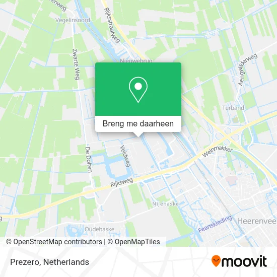 Prezero kaart