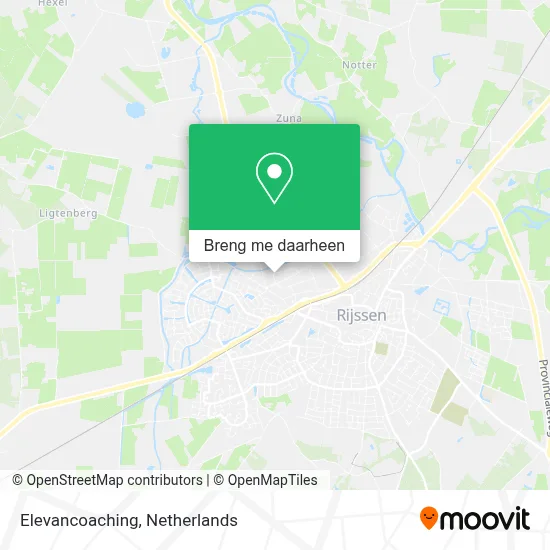 Elevancoaching kaart