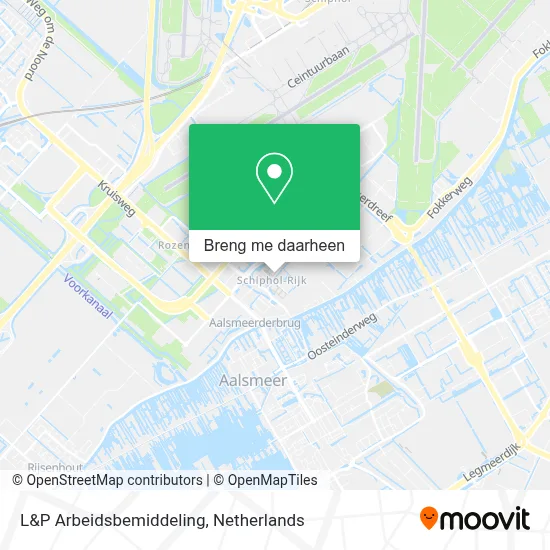 L&P Arbeidsbemiddeling kaart