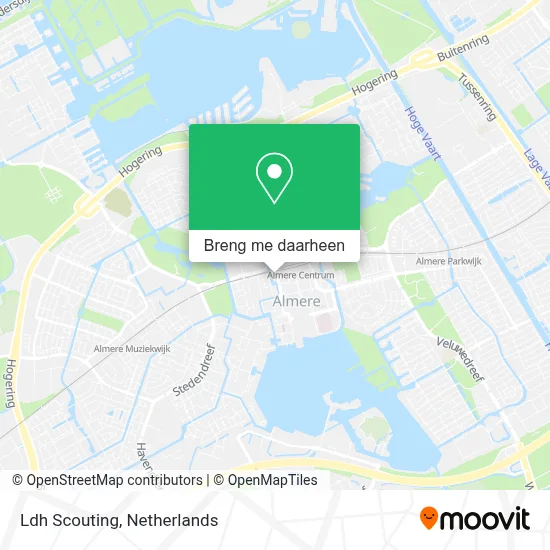 Ldh Scouting kaart