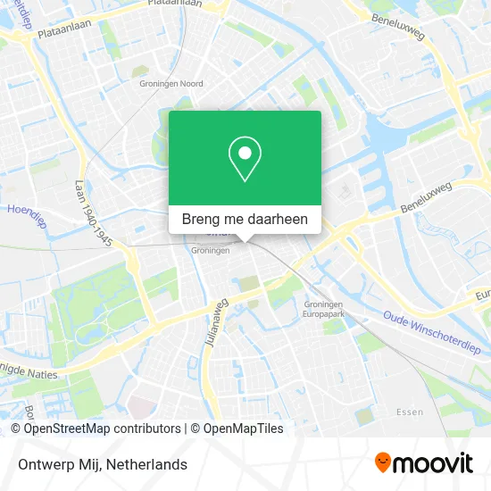 Ontwerp Mij kaart