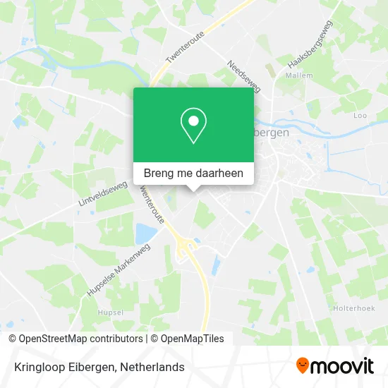 Kringloop Eibergen kaart