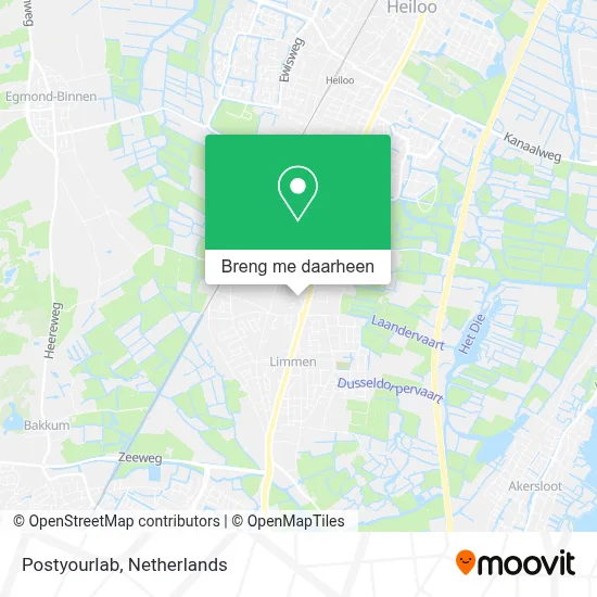 Postyourlab kaart