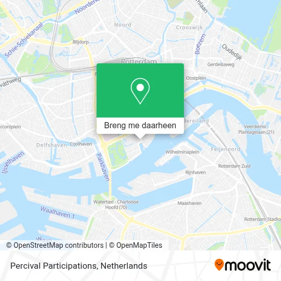 Percival Participations kaart