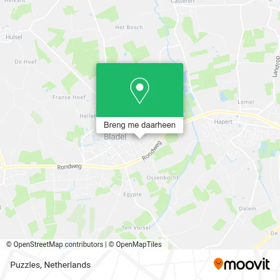 Puzzles kaart