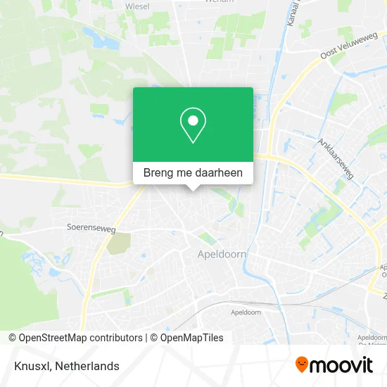 Knusxl kaart