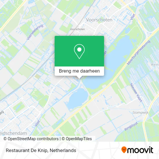 Restaurant De Knip kaart