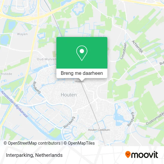 Interparking kaart