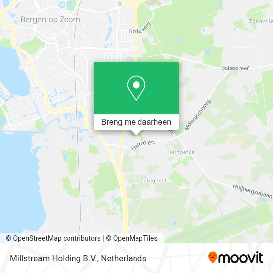 Millstream Holding B.V. kaart