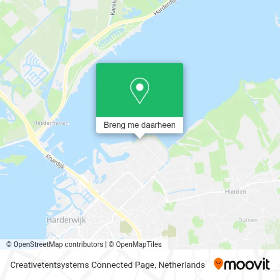 Creativetentsystems Connected Page kaart