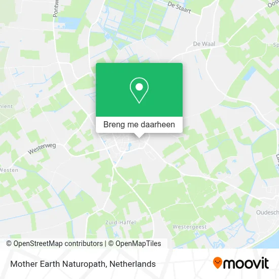 Mother Earth Naturopath kaart