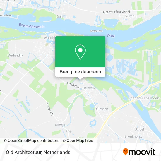 Oid Architectuur kaart