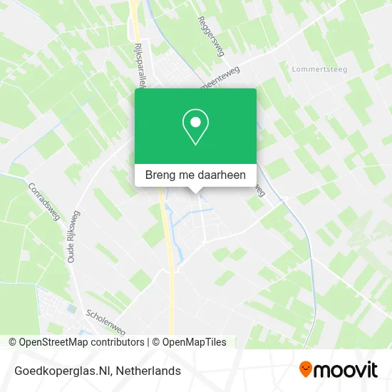 Goedkoperglas.Nl kaart