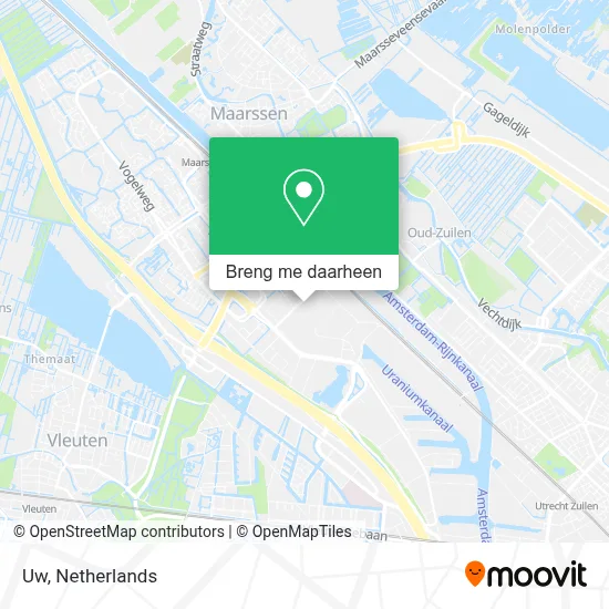 Uw kaart