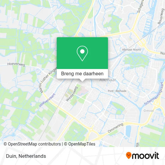 Duin kaart
