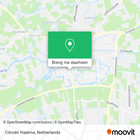 Citroën Haaima kaart