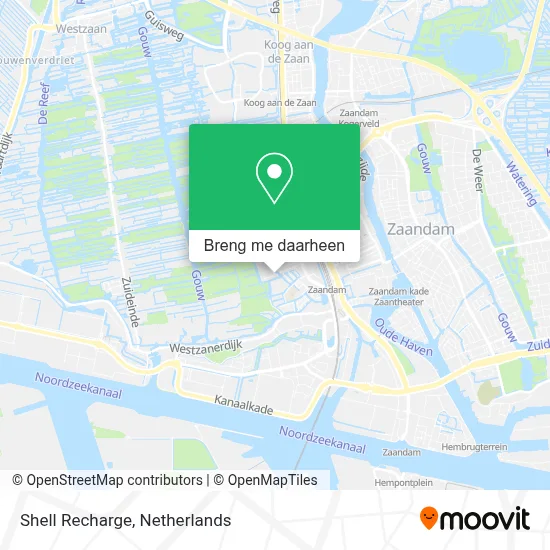 Shell Recharge kaart
