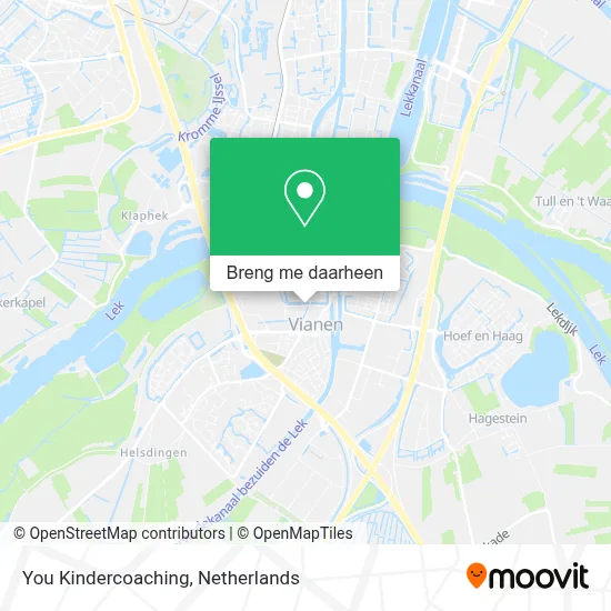 You Kindercoaching kaart