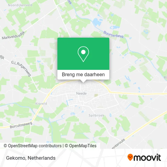 Gekomo kaart