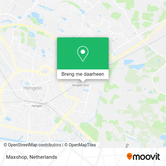 Maxshop kaart