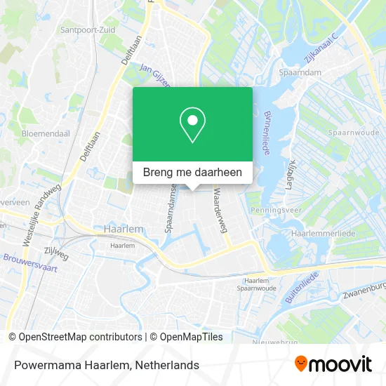 Powermama Haarlem kaart
