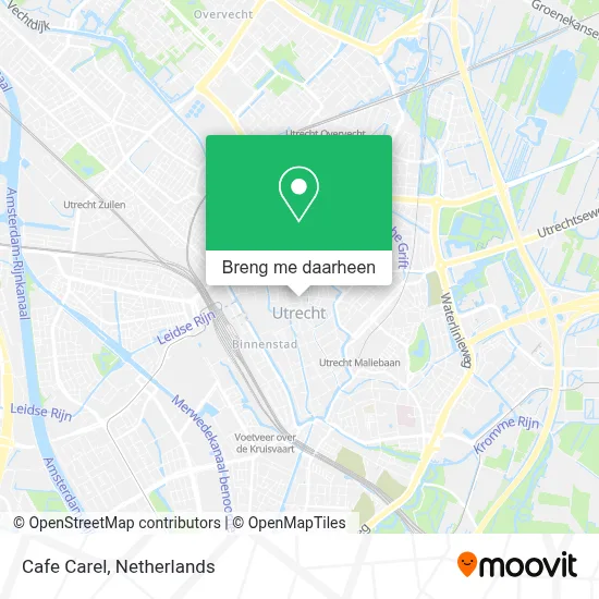 Cafe Carel kaart
