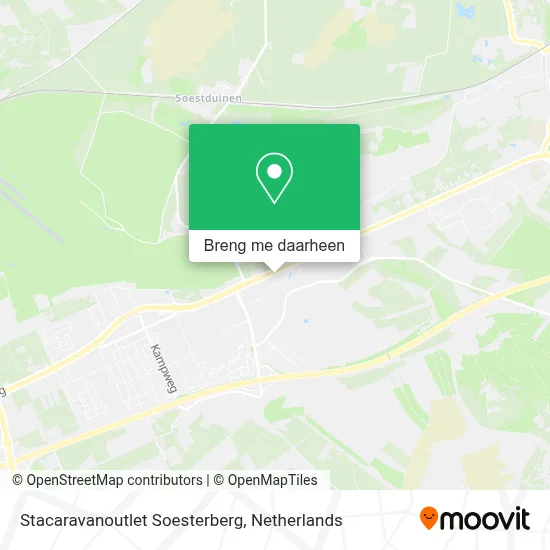 Stacaravanoutlet Soesterberg kaart