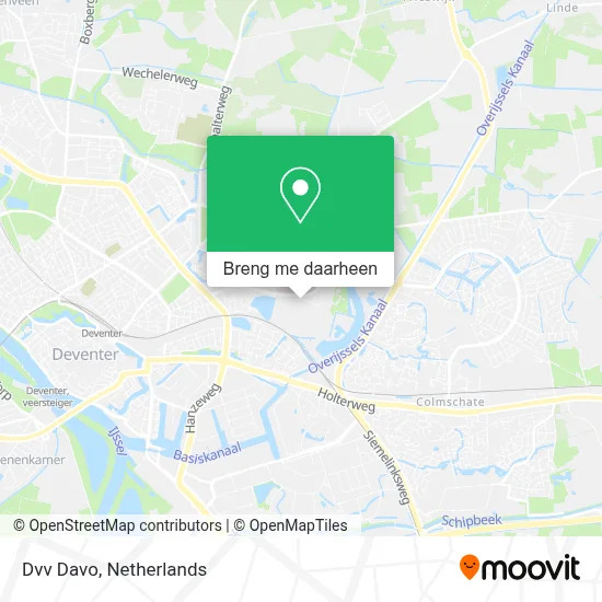 Dvv Davo kaart