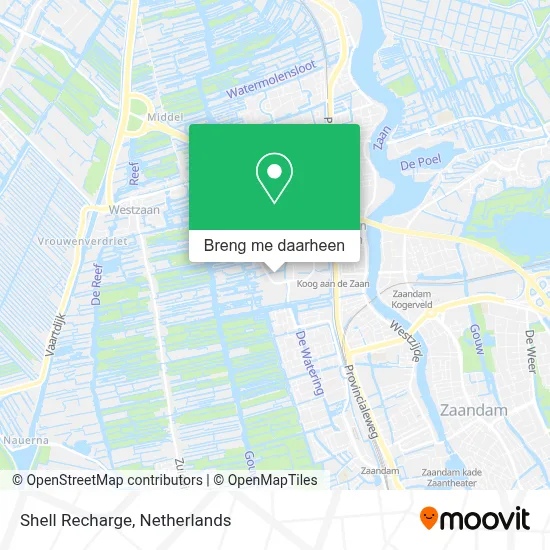 Shell Recharge kaart
