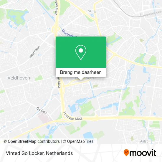 Vinted Go Locker kaart