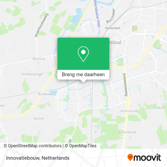 Innovatiebouw kaart