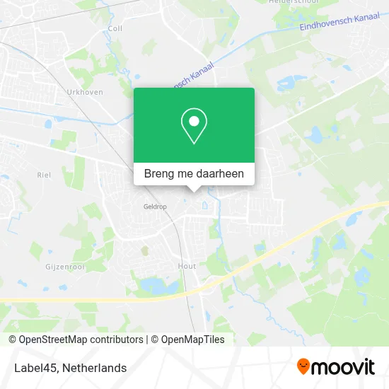Label45 kaart