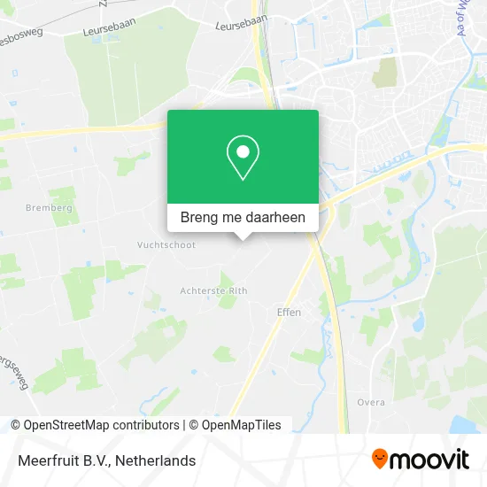 Meerfruit B.V. kaart