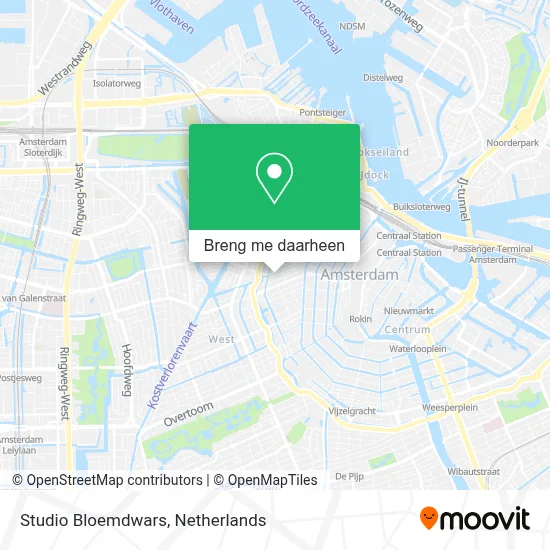 Studio Bloemdwars kaart