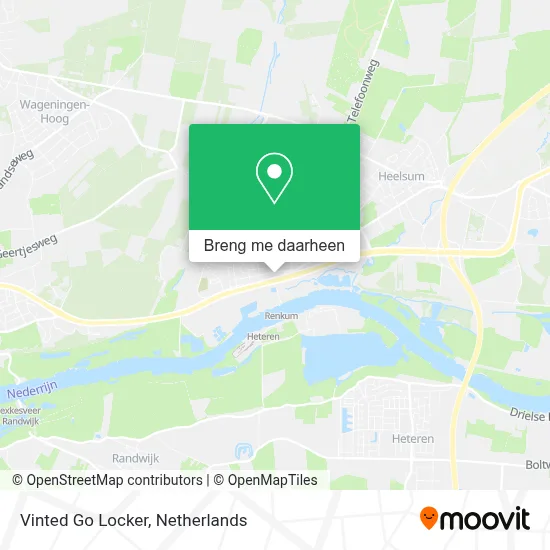 Vinted Go Locker kaart