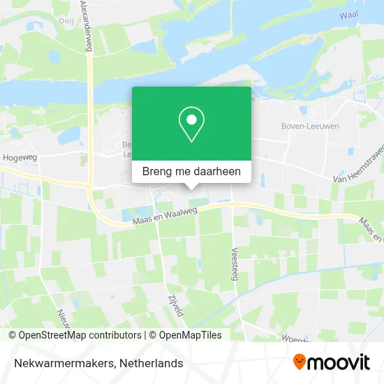Nekwarmermakers kaart