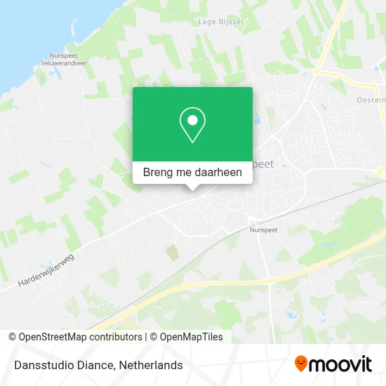 Dansstudio Diance kaart