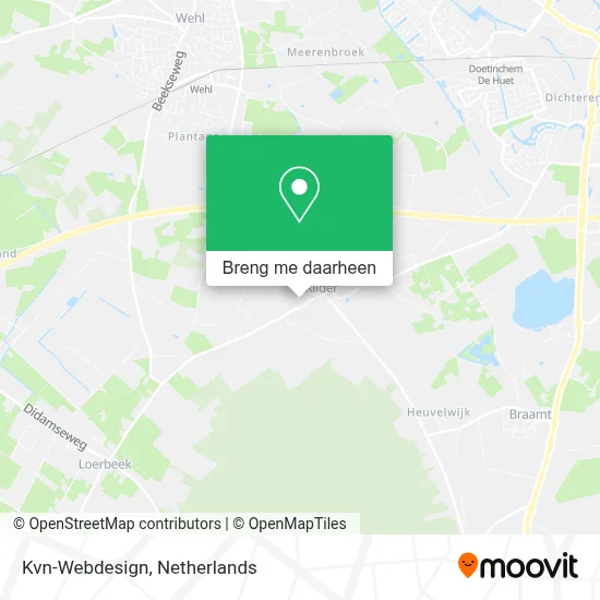 Kvn-Webdesign kaart