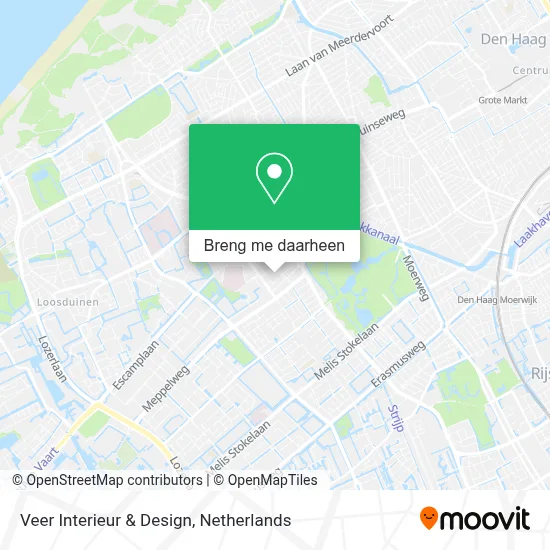 Veer Interieur & Design kaart