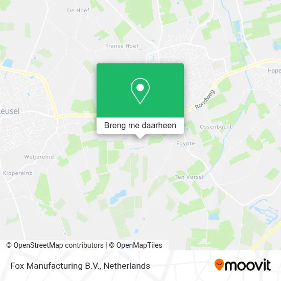 Fox Manufacturing B.V. kaart