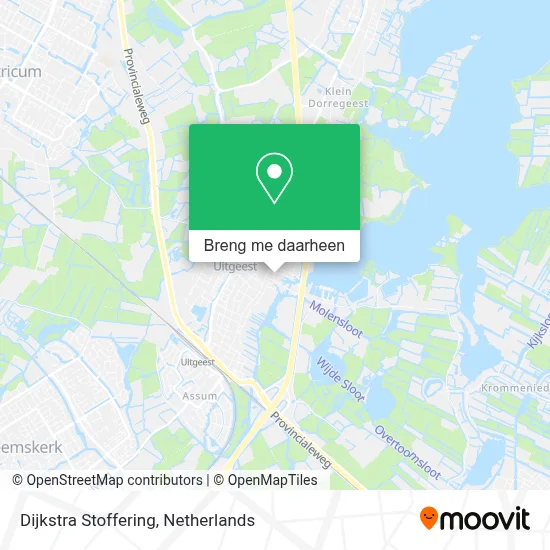 Dijkstra Stoffering kaart