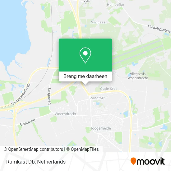 Ramkast Db kaart