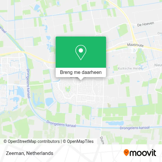 Zeeman kaart