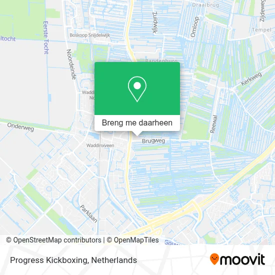 Progress Kickboxing kaart