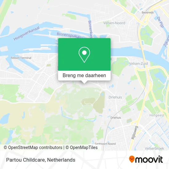 Partou Childcare kaart