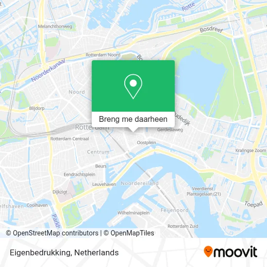 Eigenbedrukking kaart
