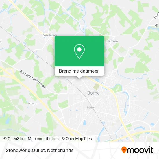 Stoneworld.Outlet kaart