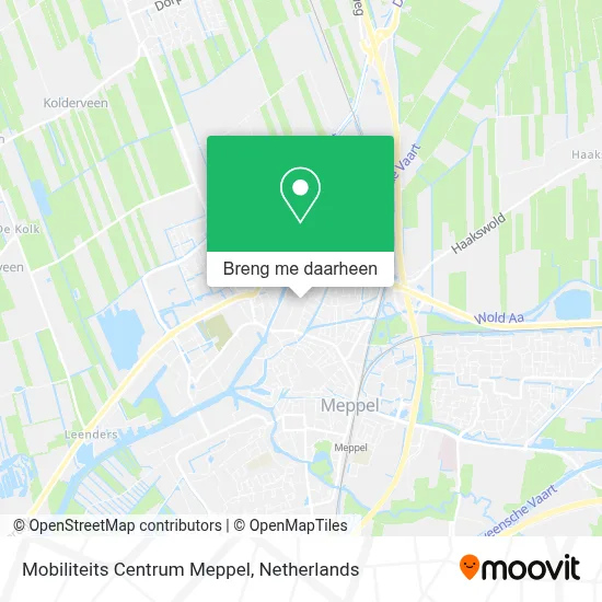 Mobiliteits Centrum Meppel kaart