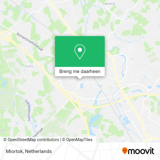 Miortok kaart